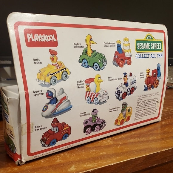 Vintage 1985 Playskool Sesame Street Mini Muppet Motorcade - in box - Picture 3 of 10